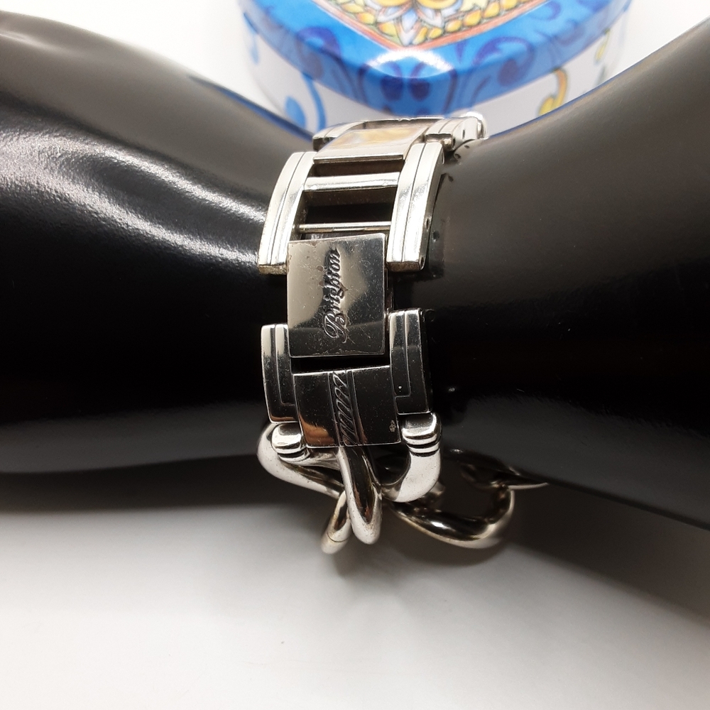 Brighton Modena Silver-plated Watch New Battery - Excellent Used Condition - Picture 3 of 12